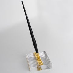 Christian Dior Paris Crystal Desk Accessory Pen Holder