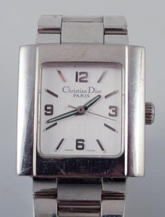 Christian Dior Paris, France. Ladies' wristwatch in stainless steel. 1980s.