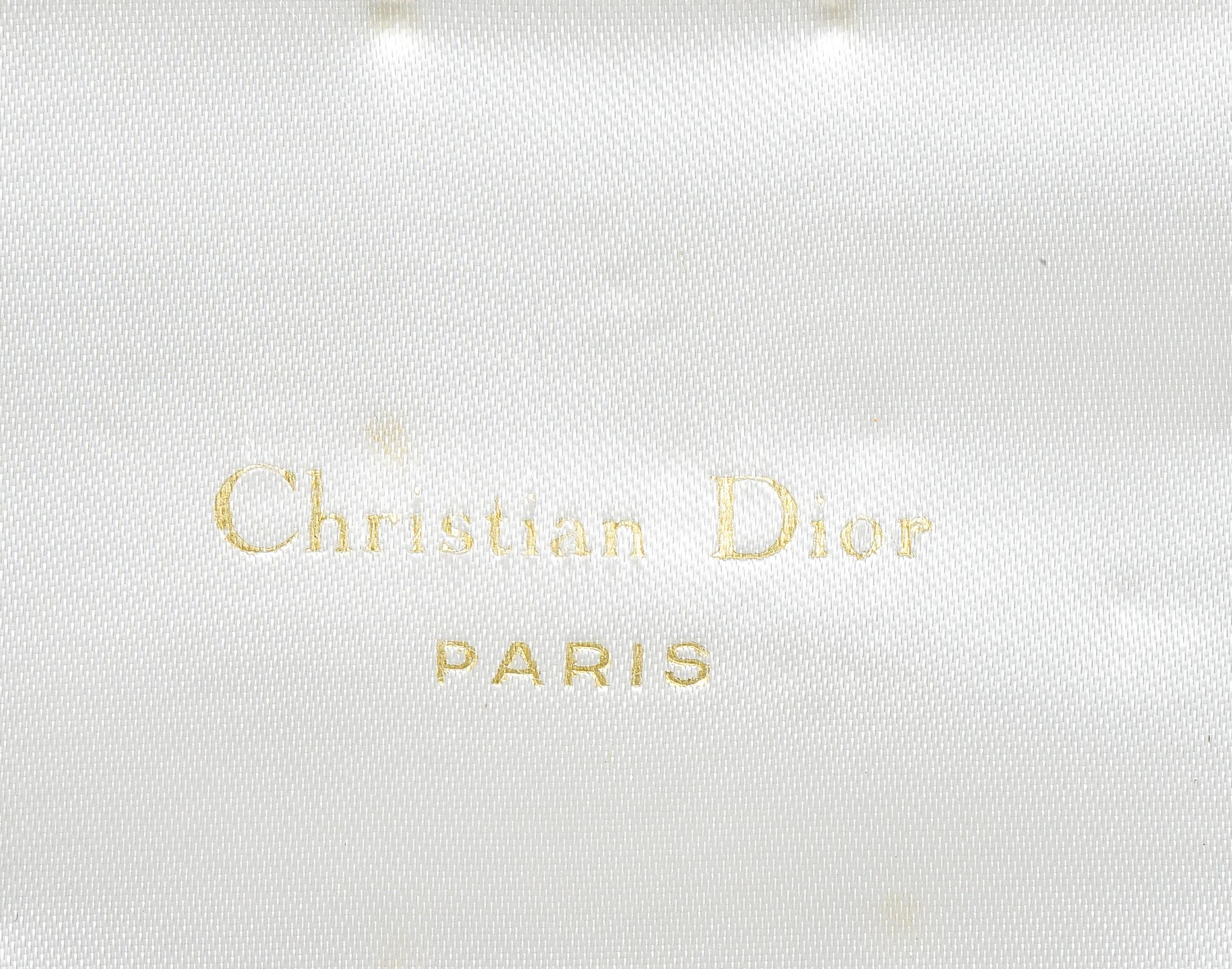 Christian Dior Paris Malachite Jasper Onyx 18 Karat Yellow Gold Cufflink Set 3