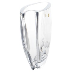 Retro Christian Dior Paris Modernist Crystal Vase