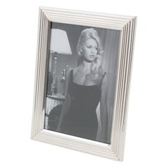 Christian Dior Paris Silver Plate Picture Frame