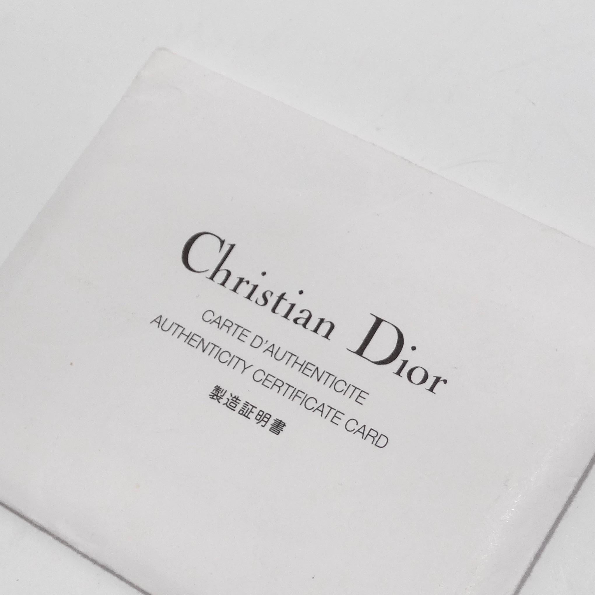 Christian Dior Patent Cannage Gradient Medium Lady Dior Purple Blue For Sale 13