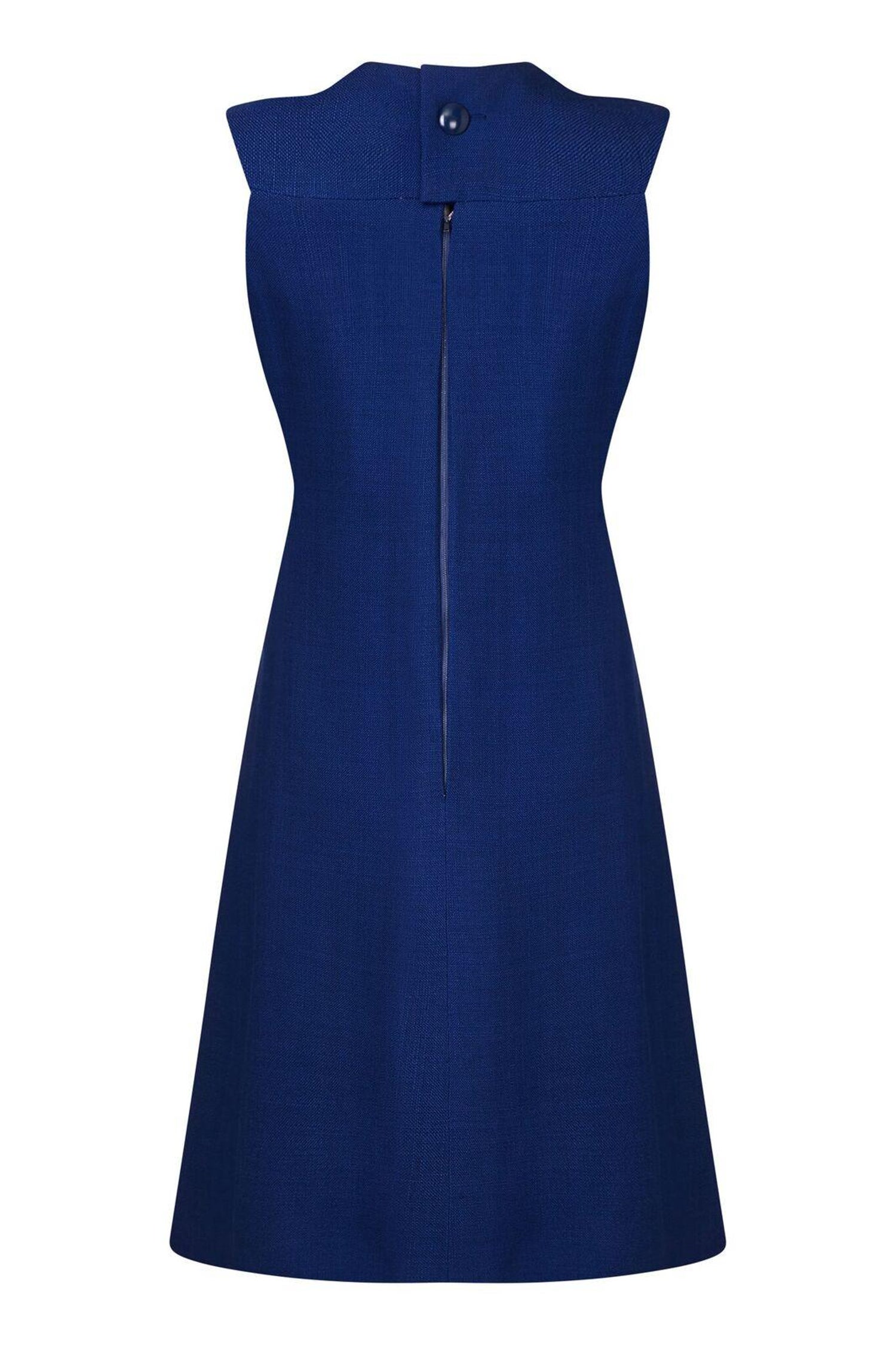 Christian Dior Patron Original Demi Couture 1960s Blue Heavy Linen Mod  Dress at 1stDibs | patron dior, dior linen dress, patron de dior