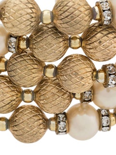 Christian Dior Pearl-embellished Bracelet