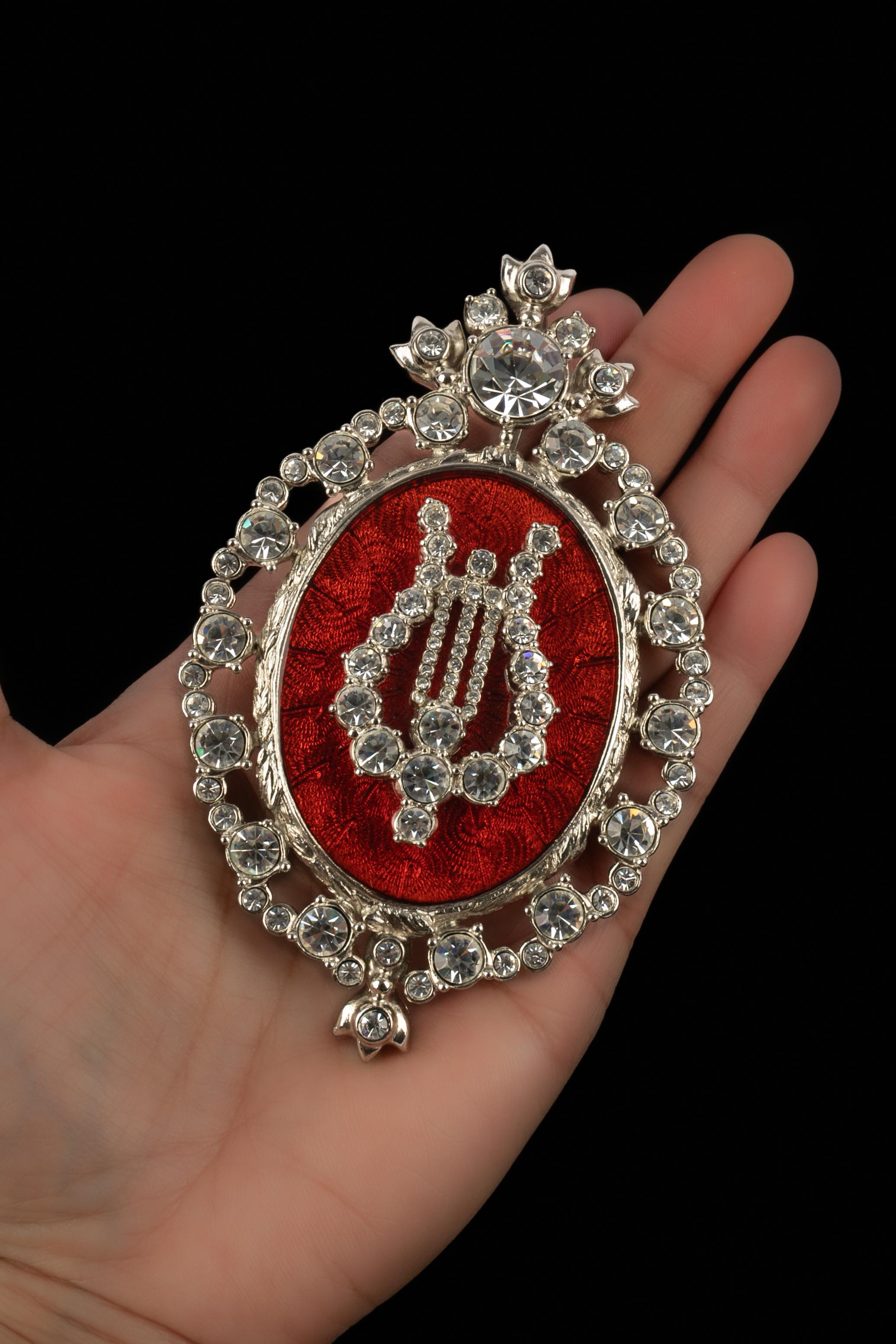 Broche colgante Christian Dior en venta 3