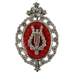 Christian Dior pendant brooch