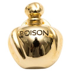 Vintage Christian Dior Perfume Bottle Brooch Pin