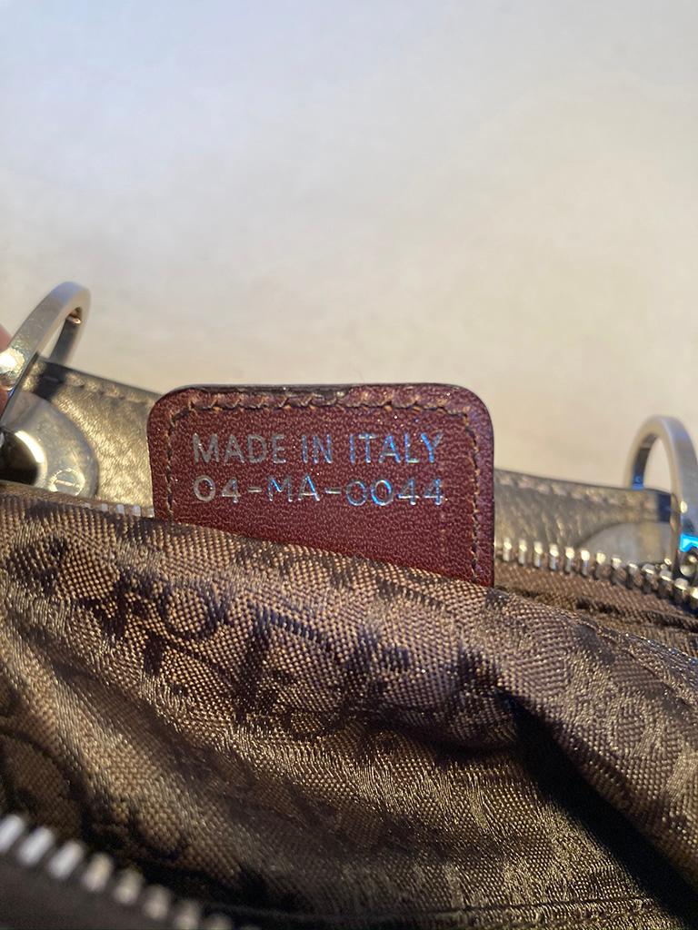 Borsa Christian Dior Lady Di in peltro 4