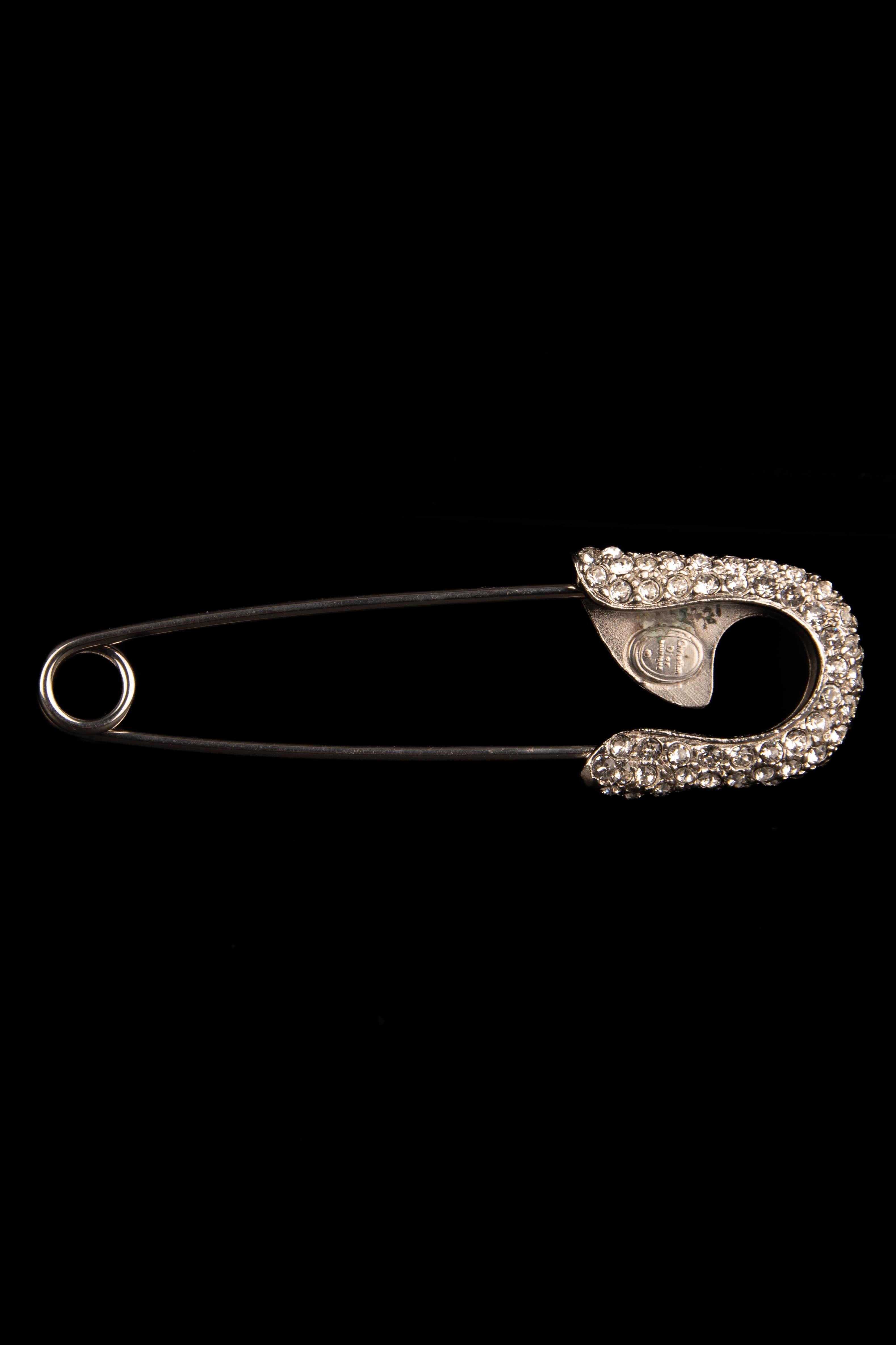 Christian Dior 'pin' brooch by John Galliano circa 2003 For Sale