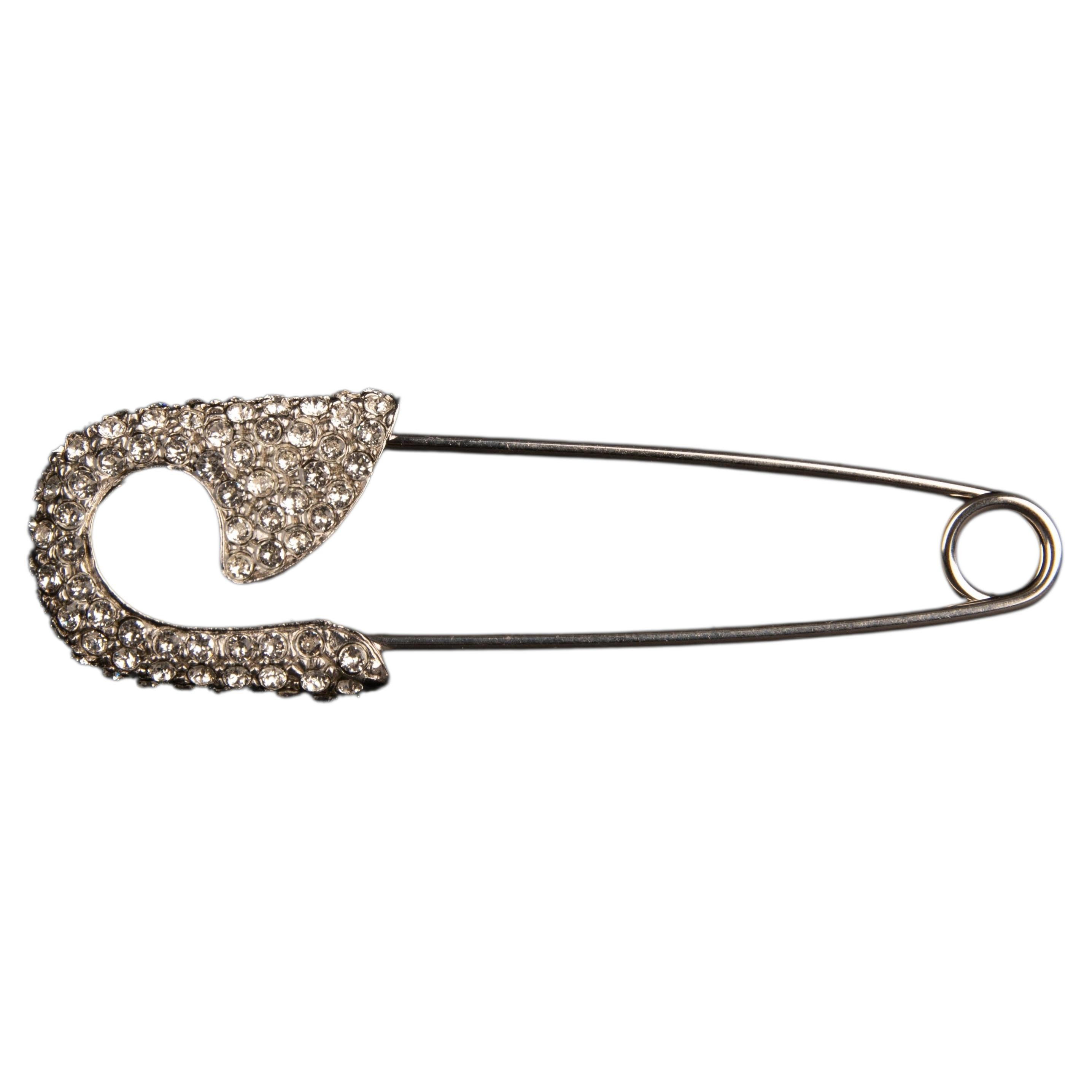 CHRISTIAN DIOR by JOHN GALLIANO Vintage Massive Jewelled Safety