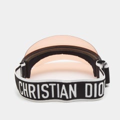 Christian Dior Pink/Black DiorClub1 Sun Visor