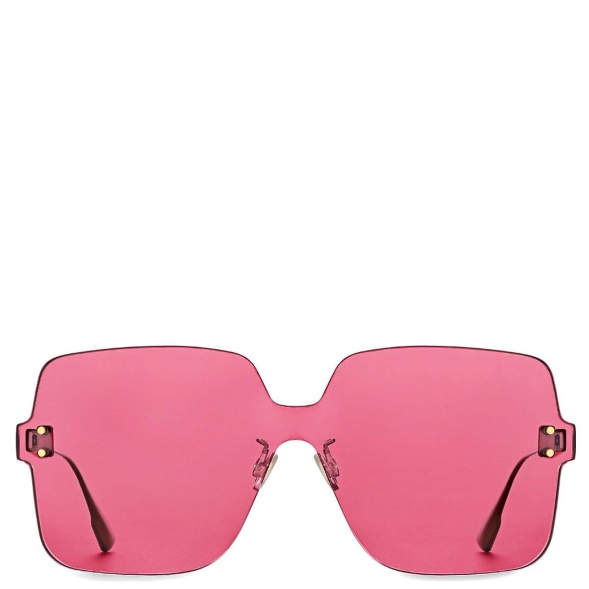Christian Dior rosa COLOR QUAKE 1 Occhiali da sole rosa Lenti MU1U1 In condizioni ottime a Zürich, CH