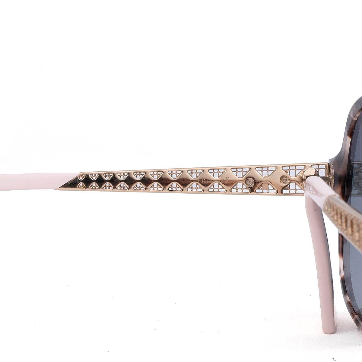 Women's CHRISTIAN DIOR pink DIORAMA 8F Sunglasses 0T41I For Sale