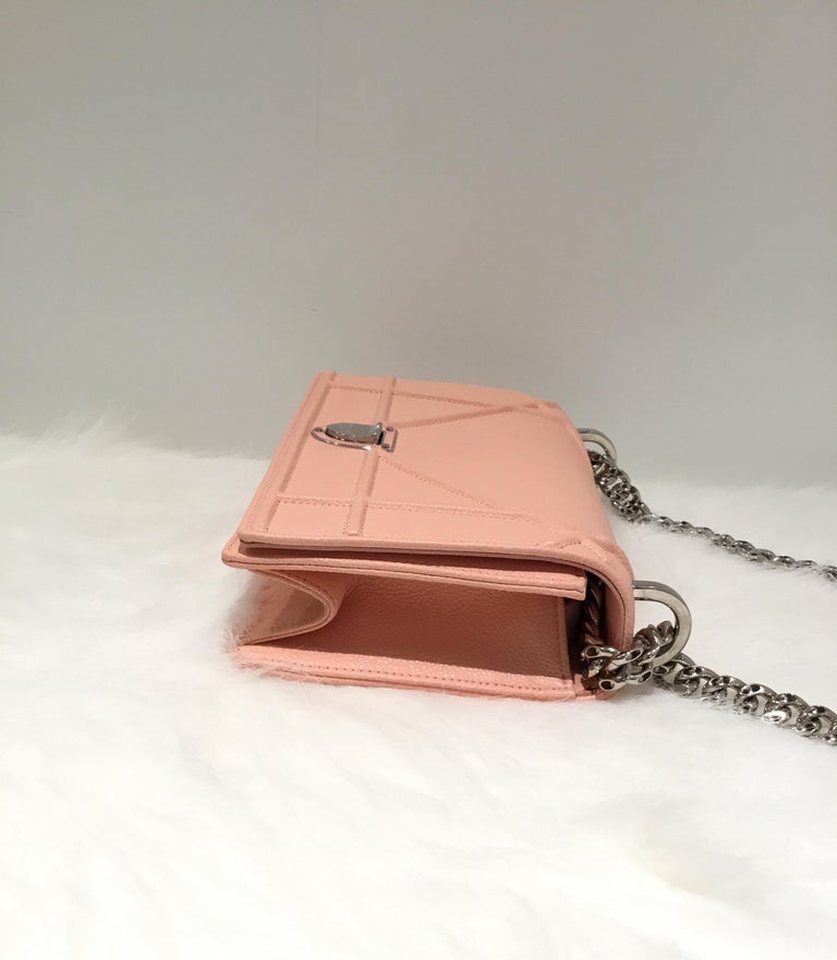 Christian Dior Pink Diorama Crossbody with Silver Hardware at 1stDibs ...