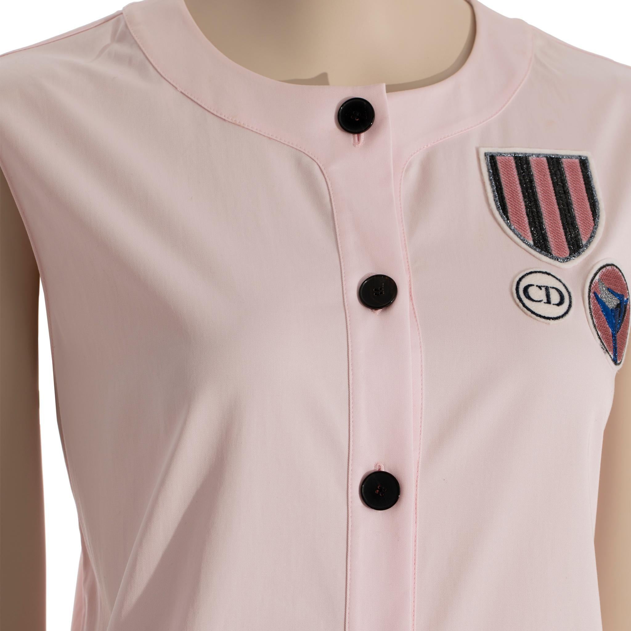 De las mujeres Christian Dior Vestido Rosa Talla 42 FR