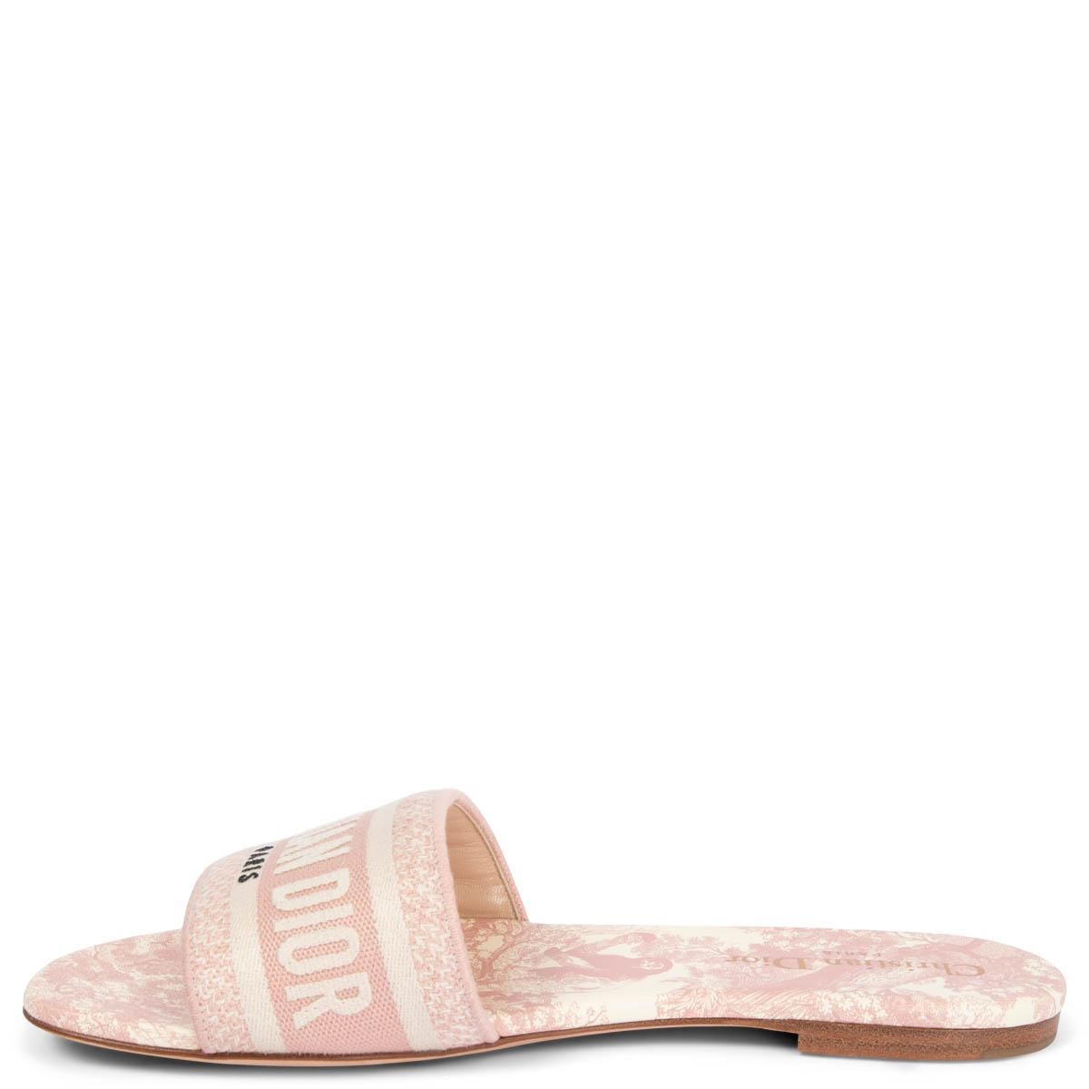 christian dior sandals pink
