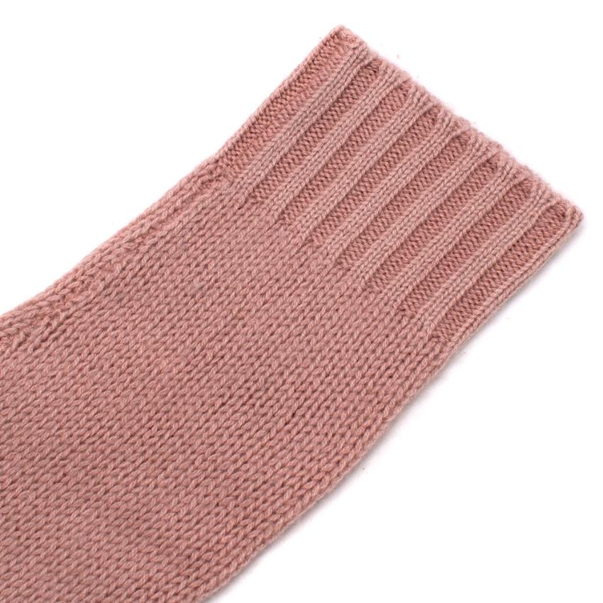 Femenino o masculino Christian Dior Jersey de cachemira J'Adior 8 de punto rosa US4