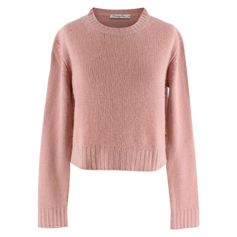 Christian dior pink sweater Clearance