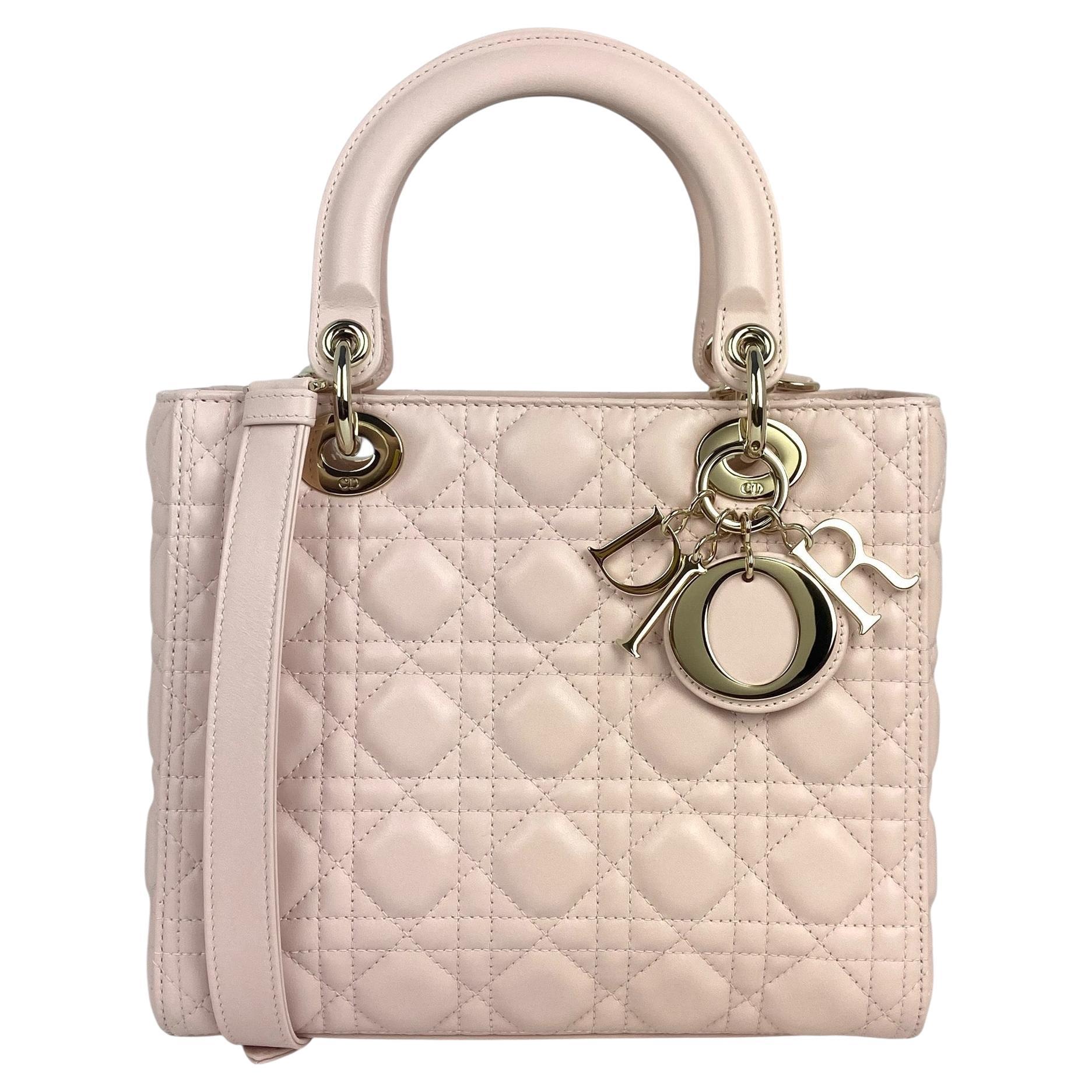 How can I spot a real Lady Dior bag?