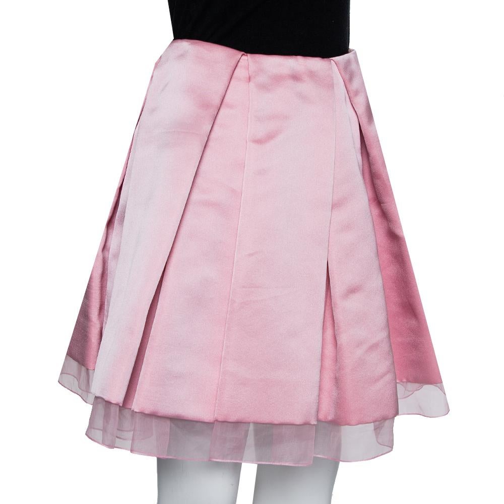 dior pink skirt