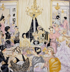Christian Dior - Écharpe en soie rose 1980
