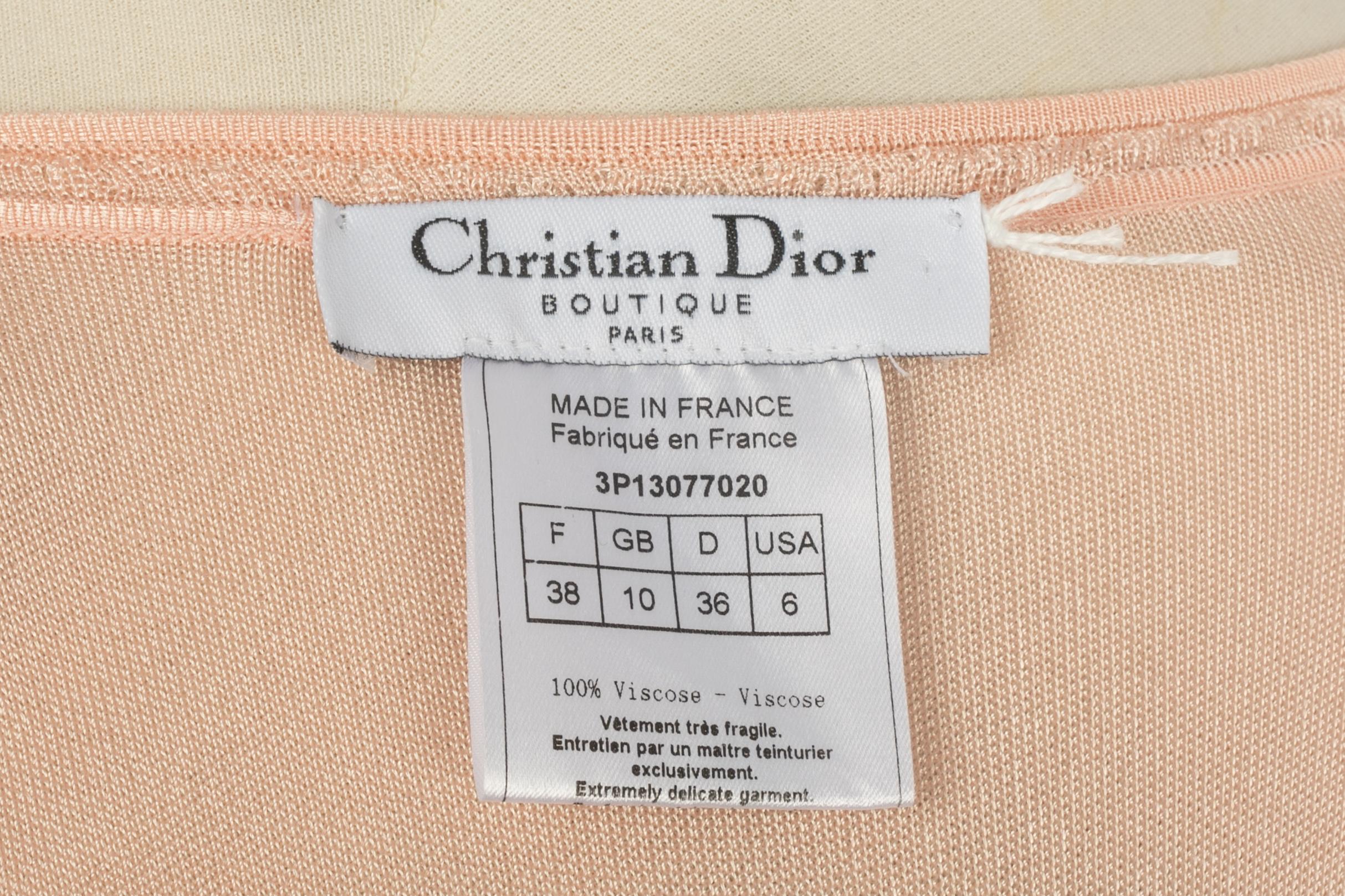 Christian Dior pink top in vendita 5