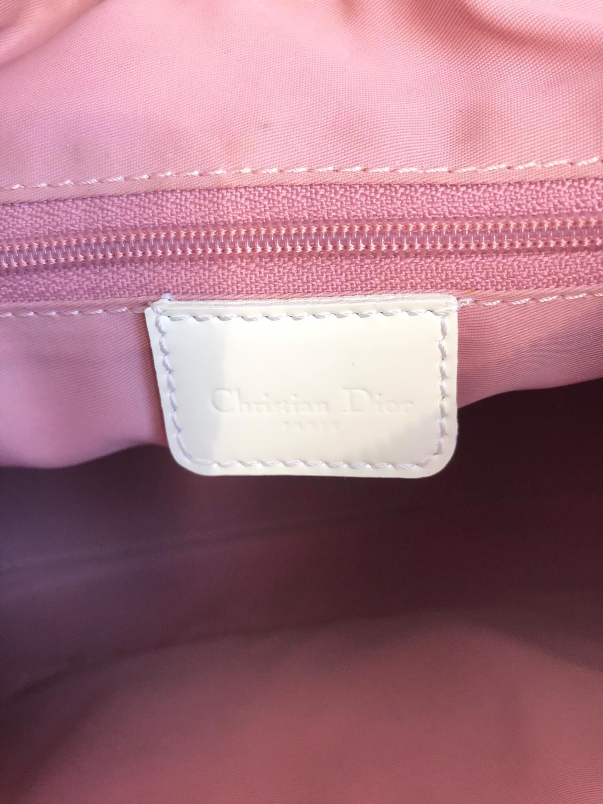 Christian Dior Pink Trotter Boston Bag, Circa 2004 4