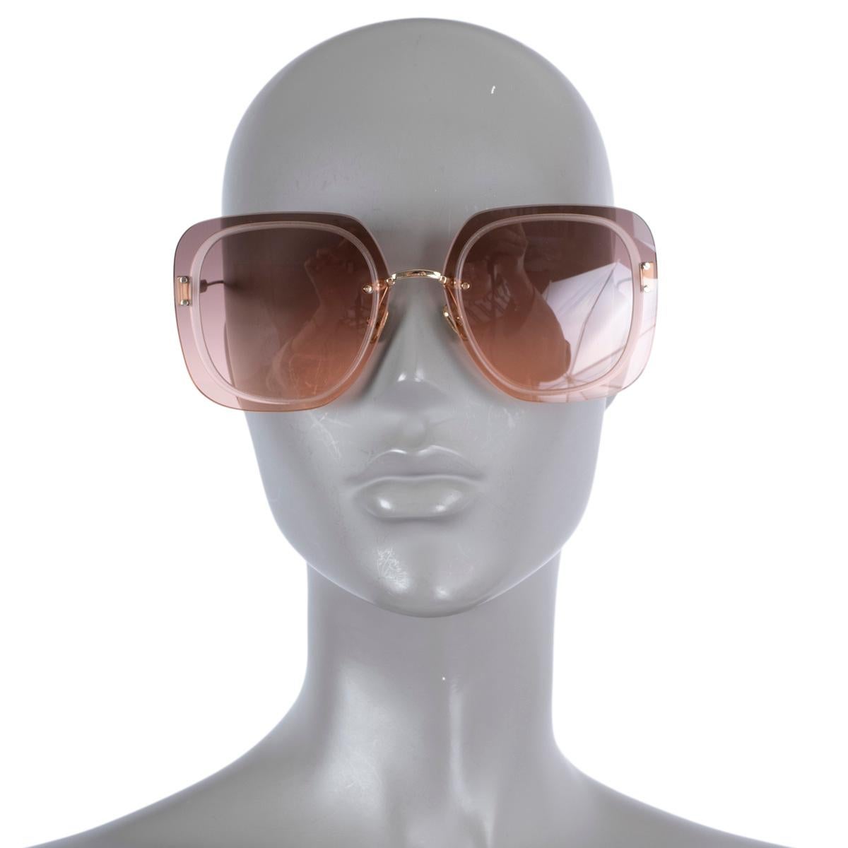 CHRISTIAN DIOR pink ULTRADIOR Sunglasses CD40031U For Sale 2