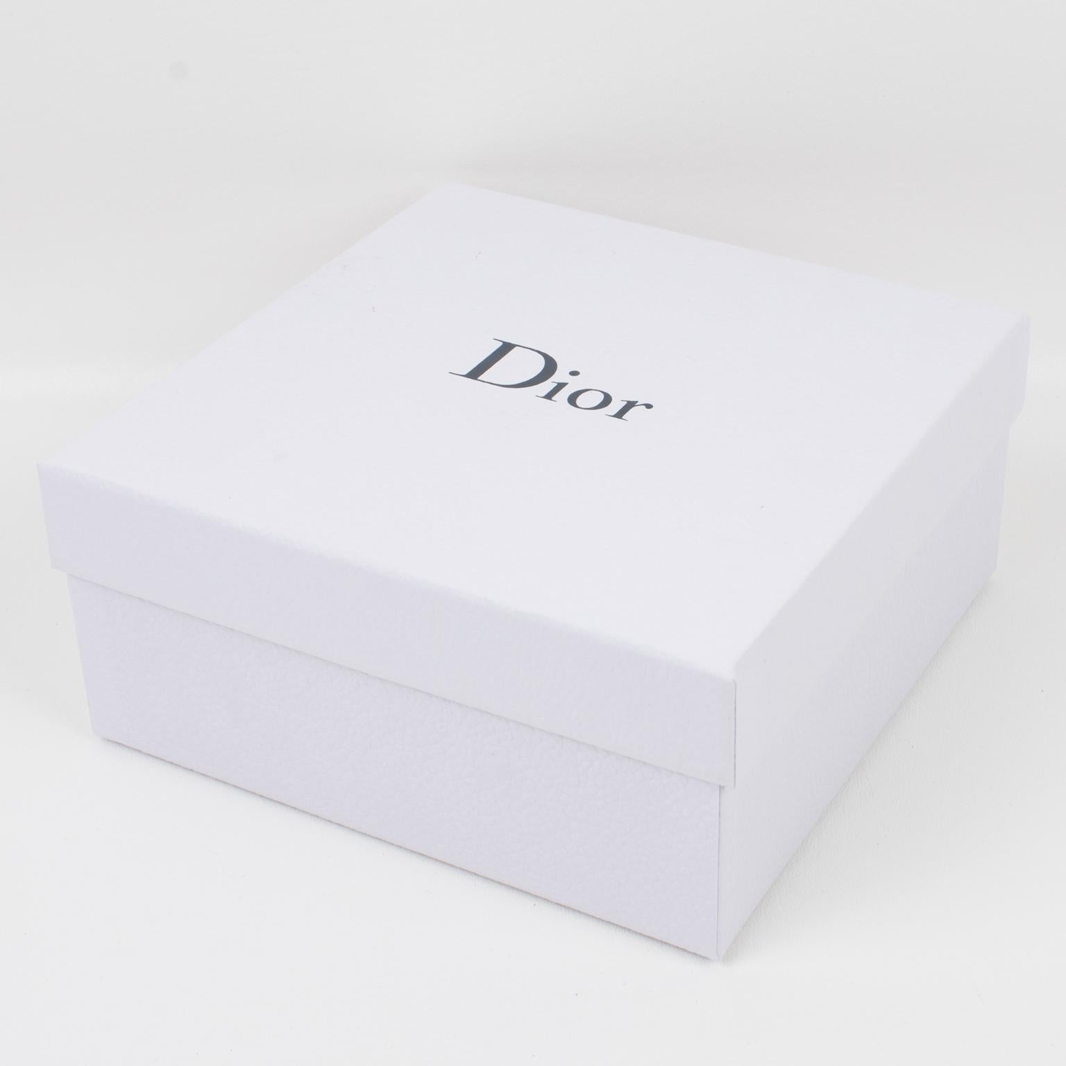 Centros de mesa de plexiglás Lucite y Toile de Jouy Christian Dior en venta 6
