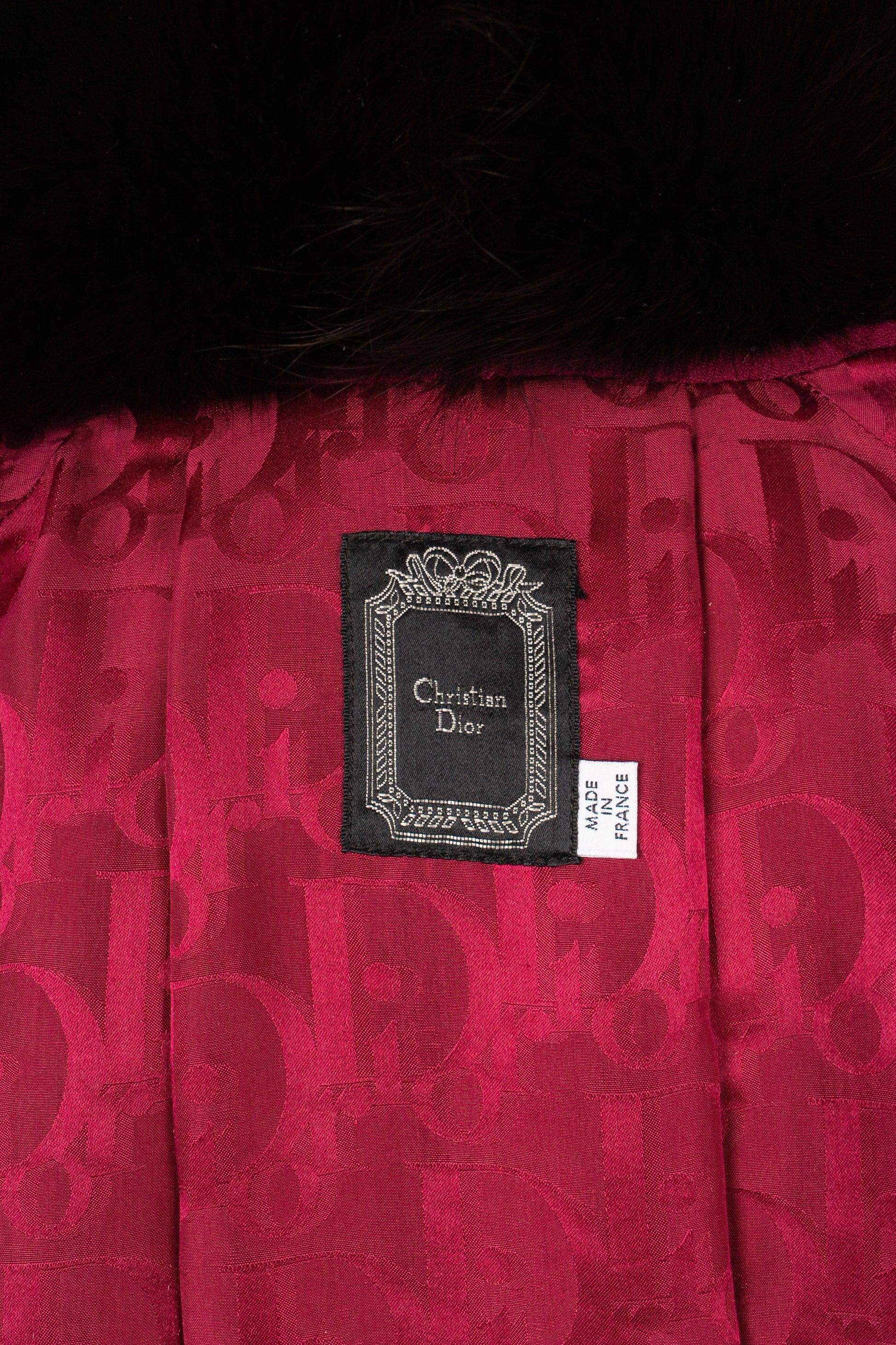 Christian Dior Plum New Wool Jacket, 2007 5