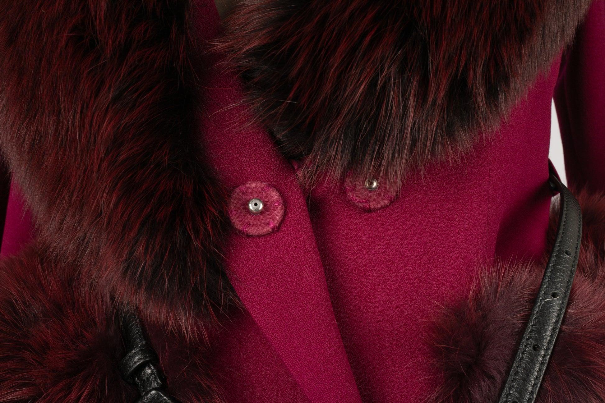 Christian Dior Plum New Wool Jacket, 2007 1