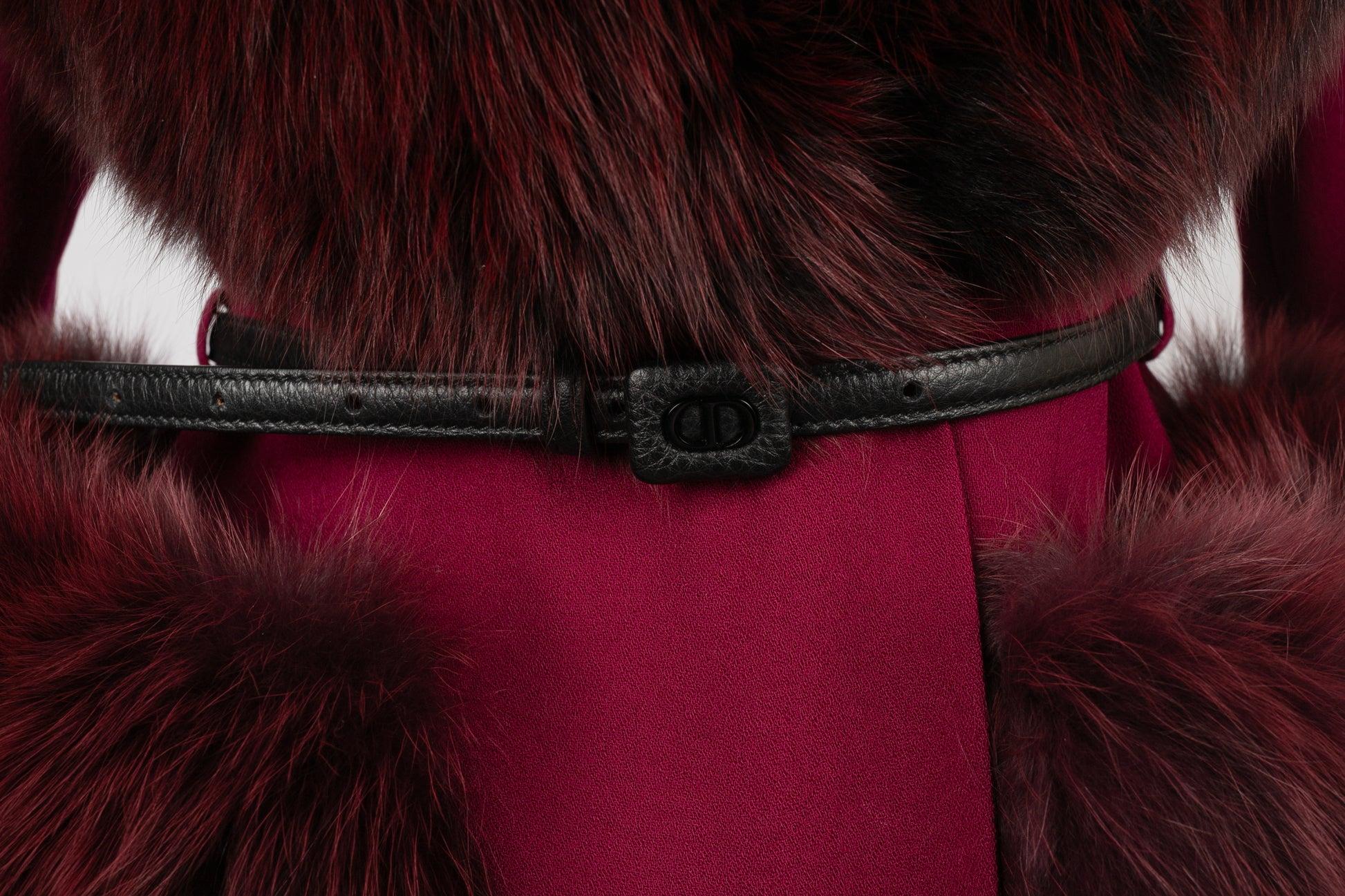 Christian Dior Plum New Wool Jacket, 2007 3
