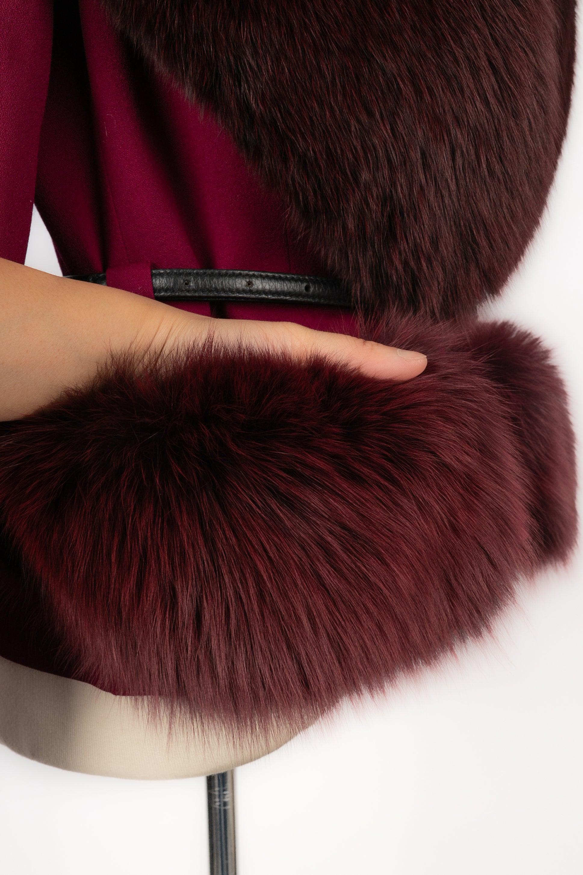 Christian Dior Plum New Wool Jacket, 2007 4