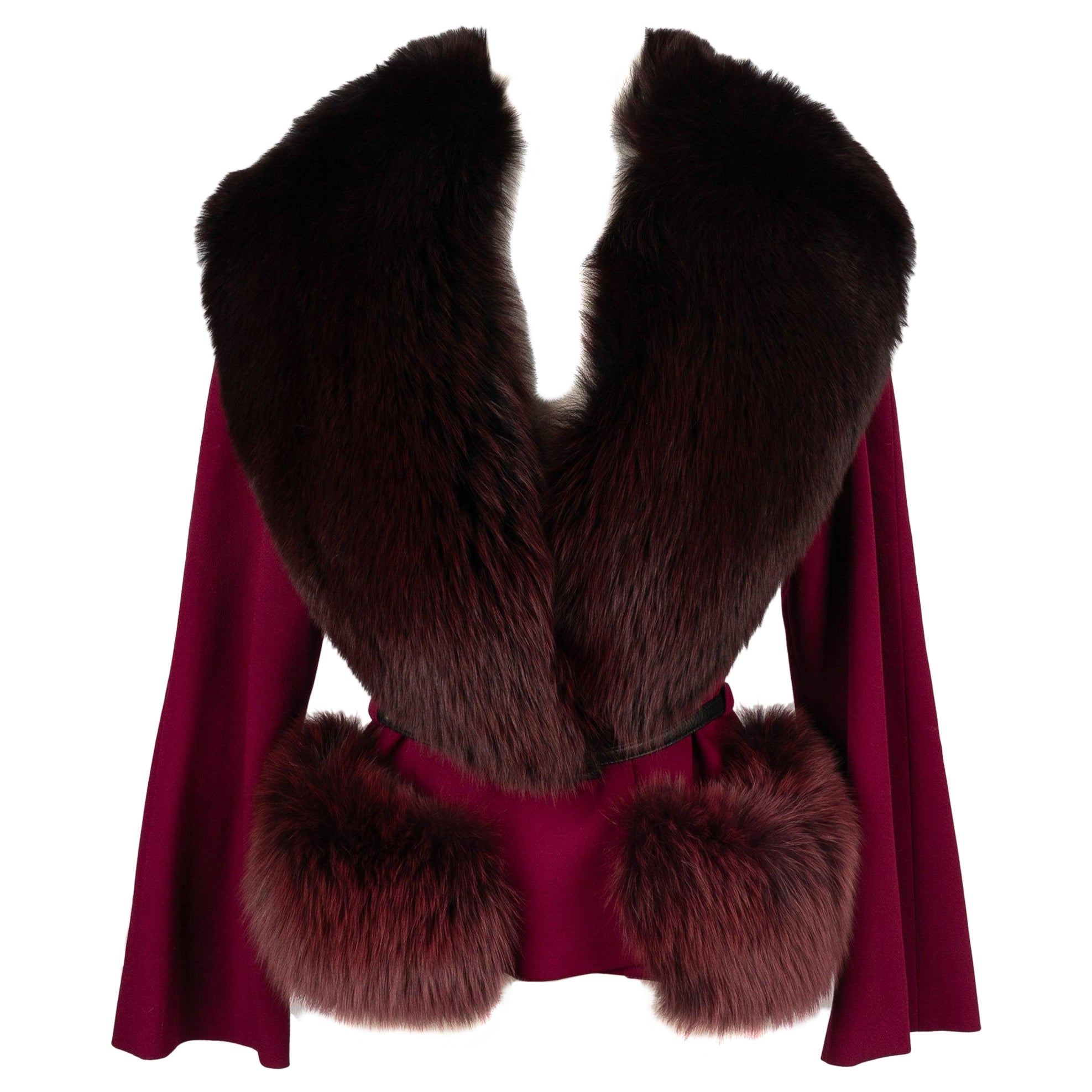 Christian Dior Plum New Wool Jacket, 2007