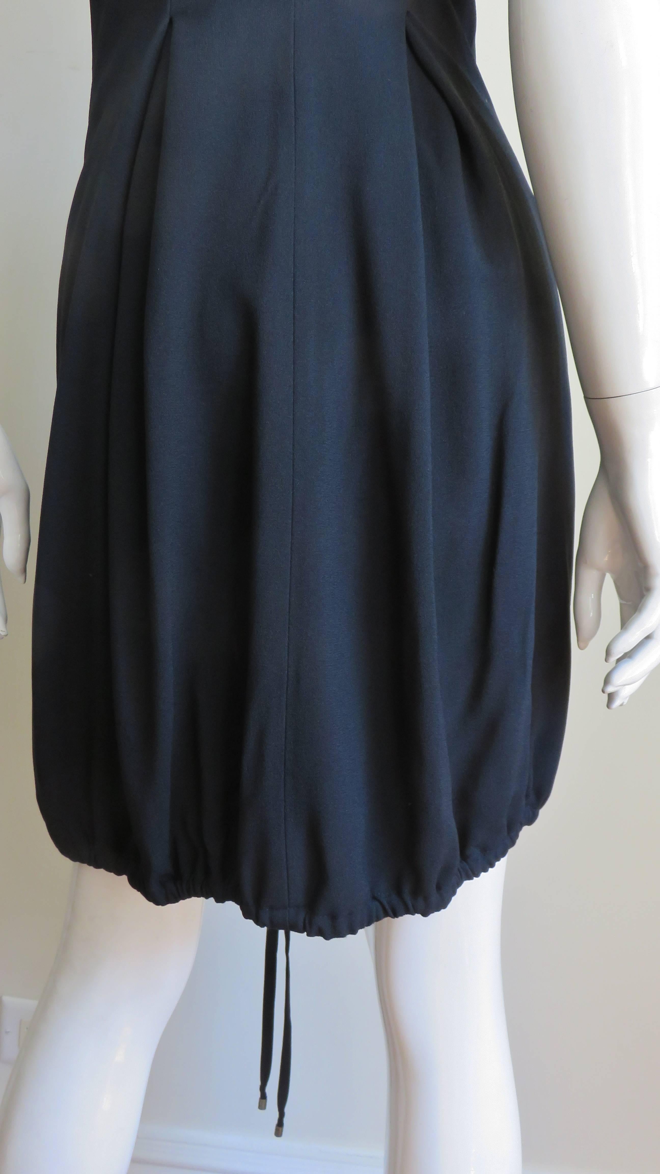 John Galliano for Christian Dior Silk Dress with Buckle Straps For Sale 7