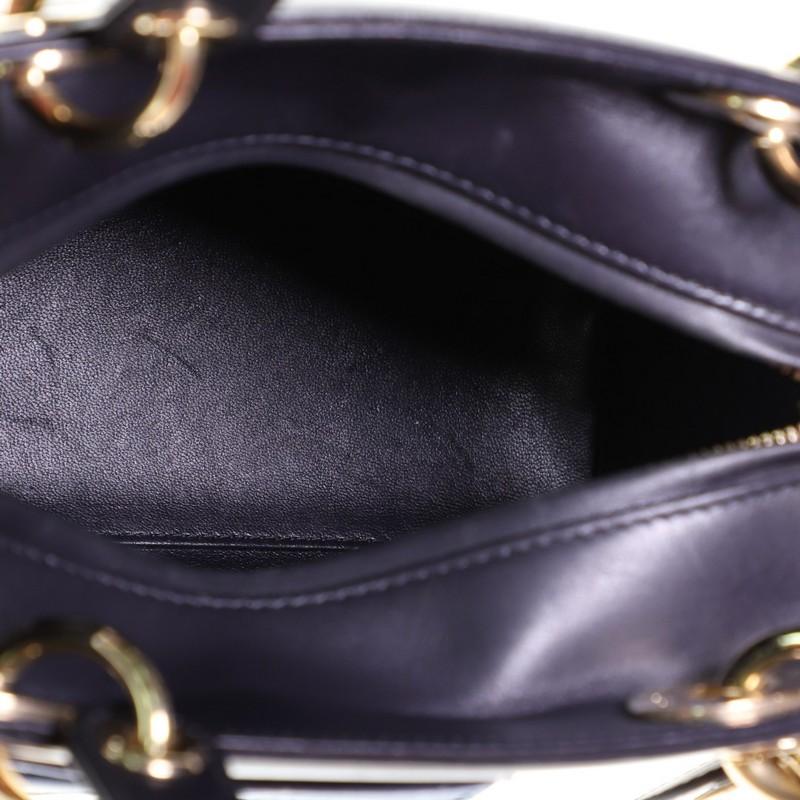 Women's or Men's Christian Dior Pockets Lady Dior Bag Leather Medium