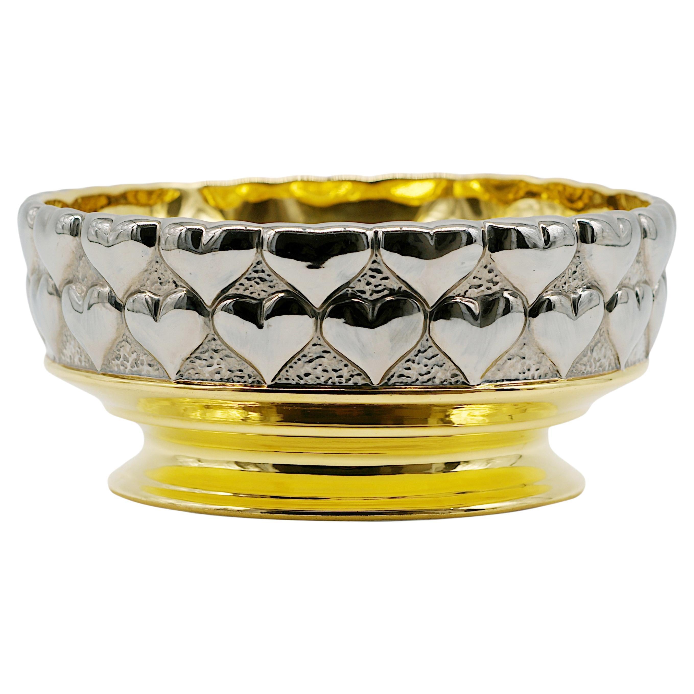 Christian DIOR Porzellan Obstschale Tafelaufsatz, 1980er Jahre