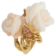 Christian Dior Pré Catelan Sapphire Rose Ring