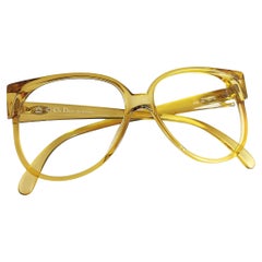Christian Dior Brille im Riemchenstil, Rahmen, Spektakuläre