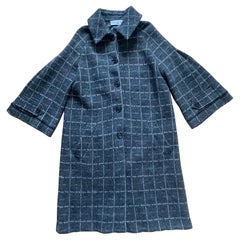 CHRISTIAN DIOR. Prince of Wales coat