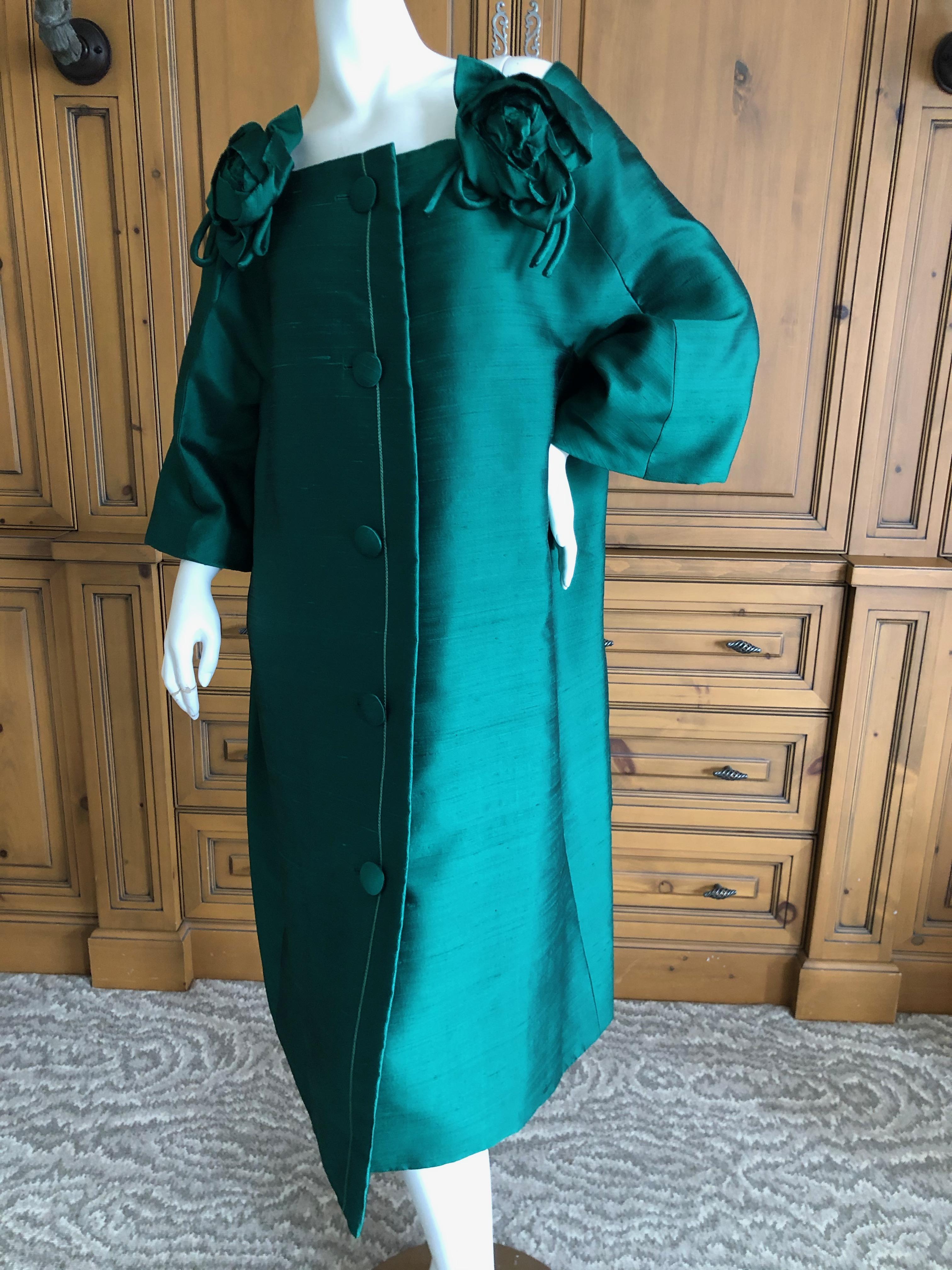 Christian Dior Printemps 1959 Numbered Haute Couture Coat by Yves Saint Laurent For Sale 2
