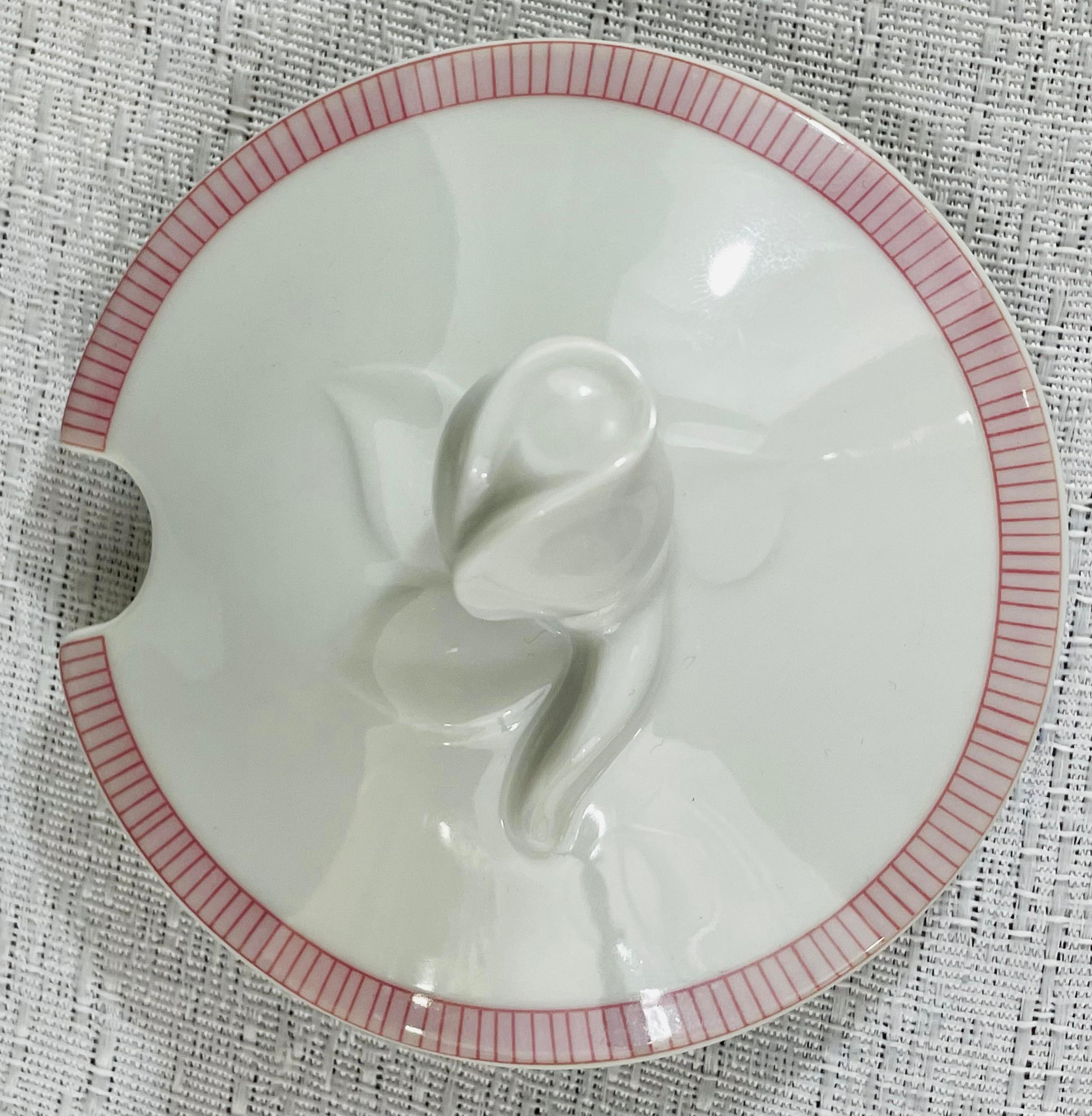 Christian Dior Provence Collection Porcelain Sugar Bowl and Creamer, Set of 2 For Sale 1