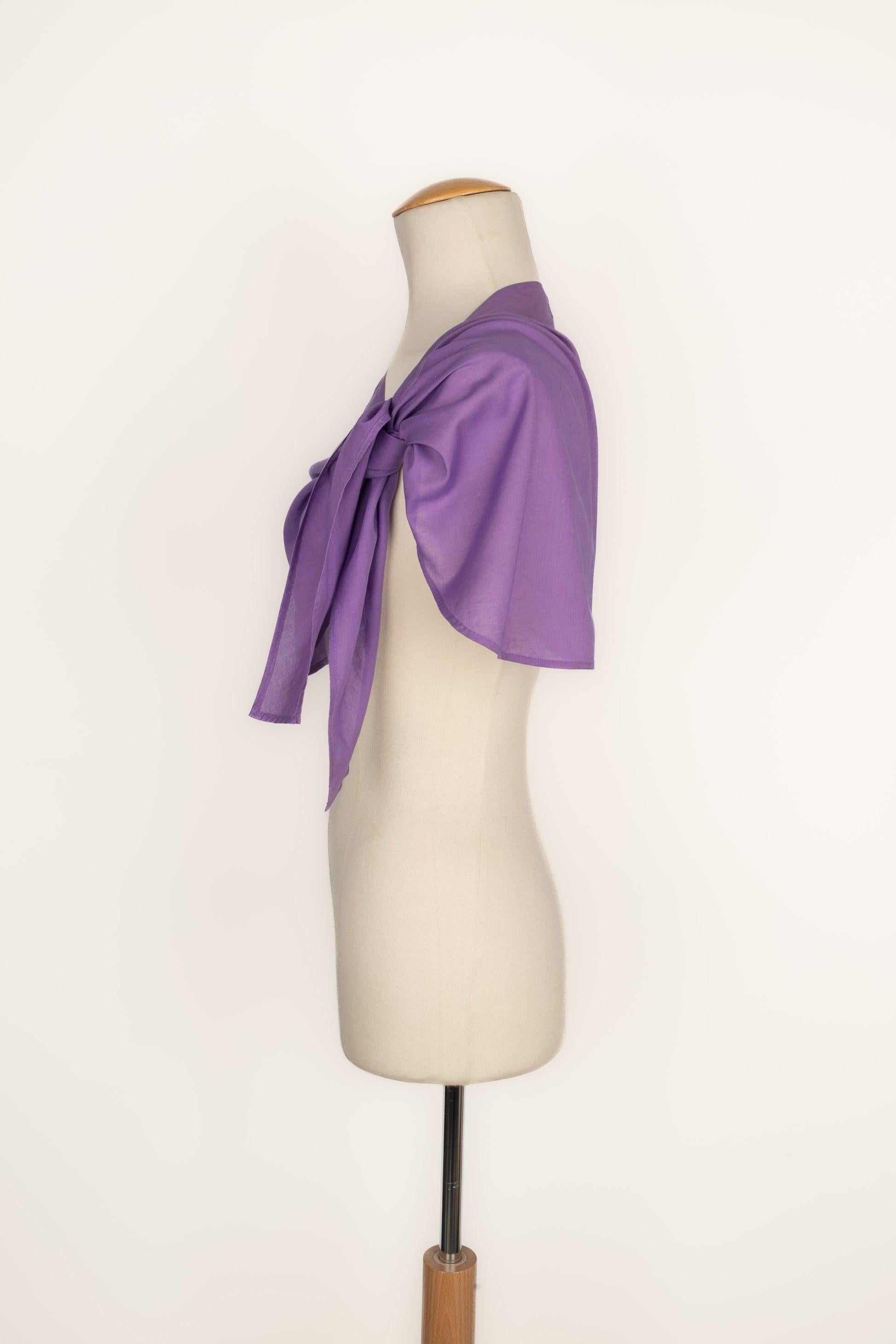 Women's Christian Dior Purple Cotton Beach Skirt