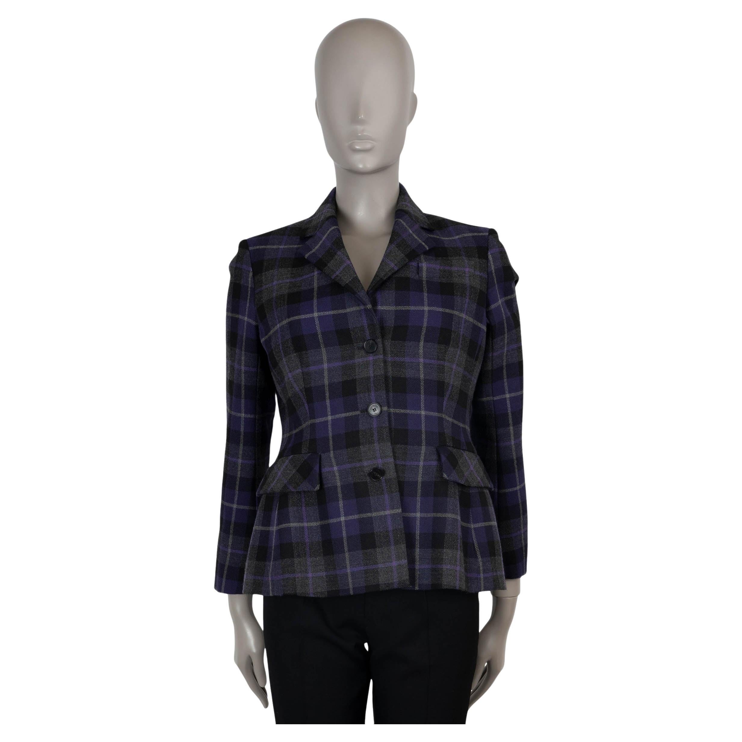 CHRISTIAN DIOR purple wool 2025 CHECK
N
DIOR Blazer Jacket 38 S in vendita