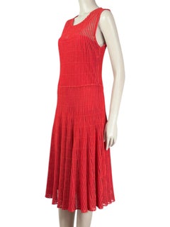 Christian Dior Raf Simons Fall 2014 Sleeveless knitted dress