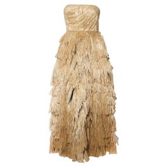 Christian Dior Raffia Gown SS2020