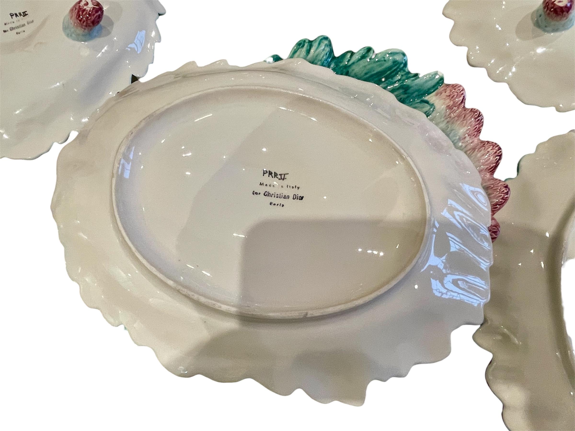 Christian Dior - Rare Asparagus Serving Set, 10 pieces For Sale 7