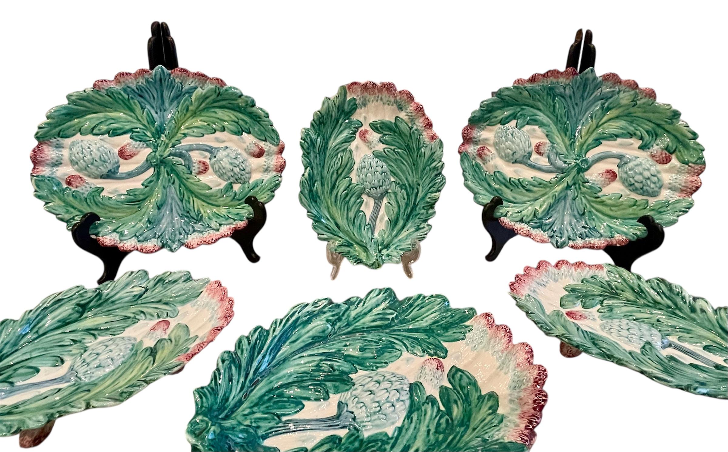 Italian Christian Dior - Rare Asparagus Serving Set, 10 pieces For Sale