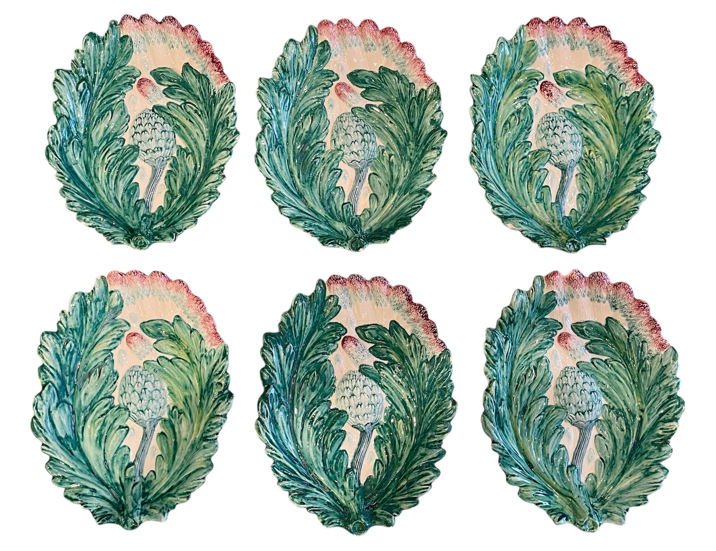 20th Century Christian Dior - Rare Asparagus Serving Set, 10 pieces For Sale