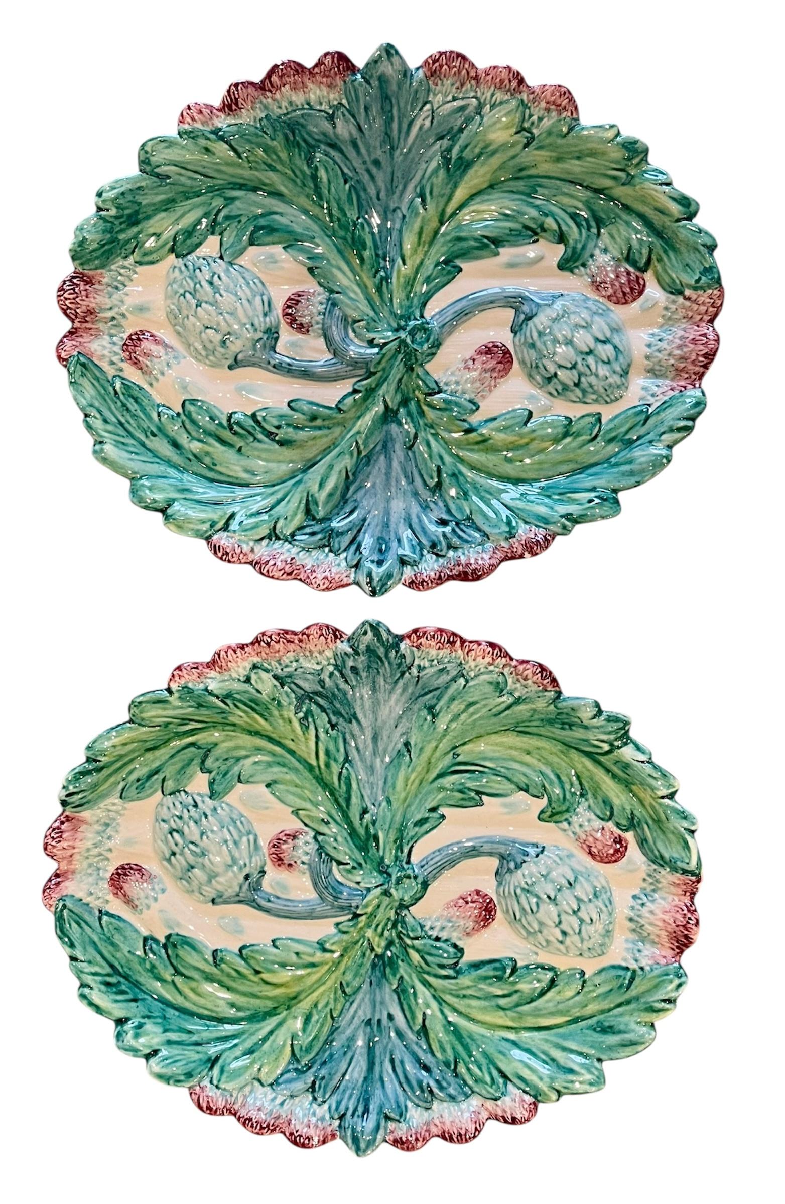 Ceramic Christian Dior - Rare Asparagus Serving Set, 10 pieces For Sale